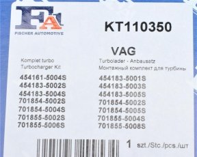 Ремкомплект турбины KT110350 Fischer Automotive One (FA1) фото 9