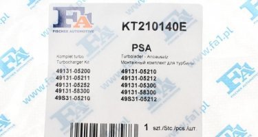 Ремкомплект турбіни KT210140E Fischer Automotive One (FA1) фото 6