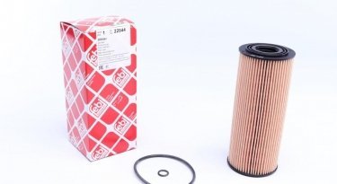 Купить 22544 Febi Масляный фильтр (фильтр-патрон) Superb (1.9 TDI, 2.0, 2.0 TDI)