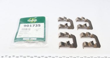 Купити 901735 Frenkit Ремкомплект гальмівних колодок Accent (1.4 GL, 1.5 CRDi GLS, 1.6 GLS)