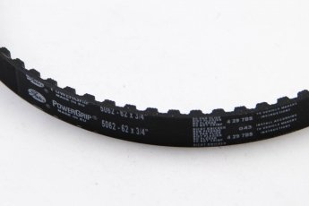 Ремень ГРМ 5062 Gates – ширина 19 мм, 62 зубцов фото 1