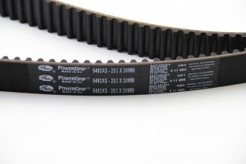 Ремінь ГРМ 5493XS Gates – ширина 30 мм, 253 зубців фото 1