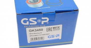 Подшипник ступицы GK3450 GSP – заднийD:80 d:43  фото 2