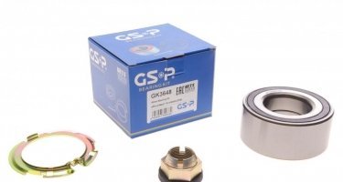 Купити GK3648 GSP Підшипник маточини передній NissanD:88 d:45 