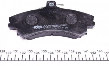 Тормозная колодка 181118-700 ICER – с датчиком износа фото 4