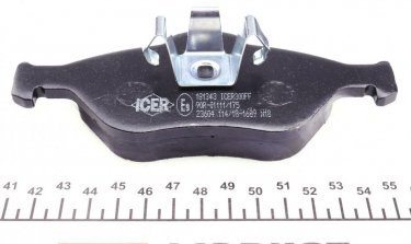 Тормозная колодка 181343 ICER –  фото 3