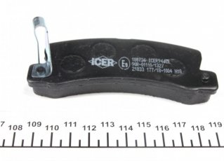 Тормозная колодка 181734 ICER –  фото 3