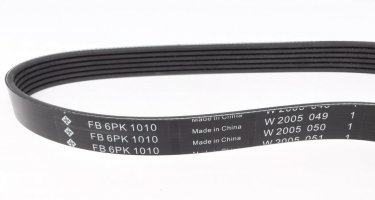 Ремінь приводний FB 6PK1010 INA – (6 ребер)Довжина: 1010 мм фото 2