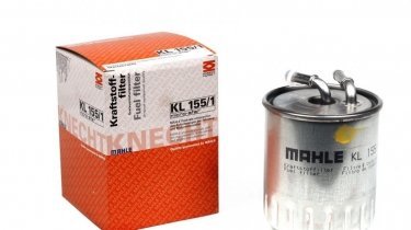 Купить KL 155/1 MAHLE Топливный фильтр (прямоточный) M-Class W163 ML 400 CDI