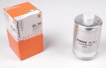 Купить KL 36 MAHLE Топливный фильтр (прямоточный) Audi A8 (2.8, 3.7, 4.2, 6.0)
