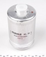 Топливный фильтр KL 36 MAHLE – (прямоточный) фото 2