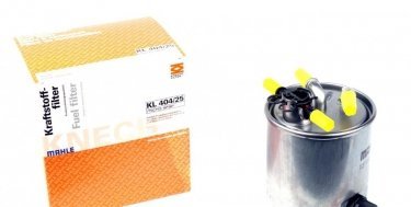 Купити KL 404/25 MAHLE Паливний фільтр (прямоточний) Duster 1.5 dCi