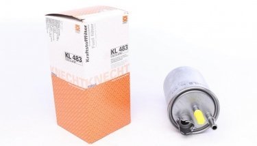Купить KL 483 MAHLE Топливный фильтр (прямоточный) Focus 1 (1.8 DI, 1.8 Turbo DI)