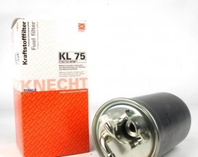 Купить KL 75 MAHLE Топливный фильтр (прямоточный) Toledo (1.9 D, 1.9 TD, 1.9 TDI)