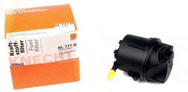 Купить KL 777D MAHLE Топливный фильтр (прямоточный) Фиеста (5, 6) 1.4 TDCi