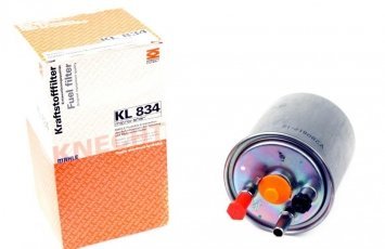 Купить KL 834 MAHLE Топливный фильтр (прямоточный) Laguna 3 (1.5, 2.0, 3.0)