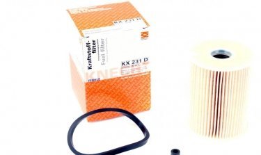 Купить KX 231D MAHLE Топливный фильтр (фильтр-патрон)
