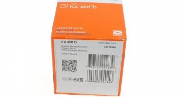 Паливний фільтр KX 420D MAHLE –  фото 6