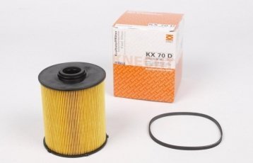 Купить KX 70D MAHLE Топливный фильтр (фильтр-патрон) Mercedes 202 2.2
