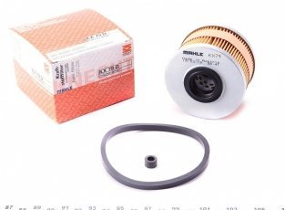 Купить KX 79D MAHLE Топливный фильтр (фильтр-патрон) Scenic 1 (1.9 D, 1.9 dTi)