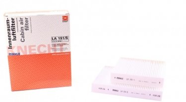Купить LA 191/S MAHLE Салонный фильтр (фильтр-патрон) Пежо 2008 (1.2, 1.4, 1.6)