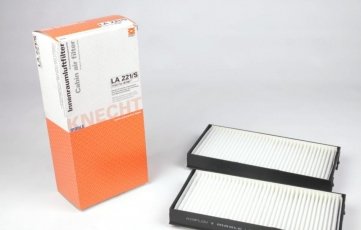 Купить LA 221/S MAHLE Салонный фильтр (фильтр-патрон) BMW X5 (E70, F15) (2.0, 3.0, 4.0, 4.4, 4.8)
