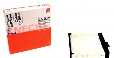 Купить LA 227 MAHLE Салонный фильтр (фильтр-патрон) Рено