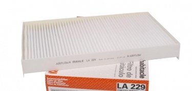 Купити LA 229 MAHLE Салонний фільтр (фильтр-патрон) Віано W639 (2.1, 3.0, 3.2, 3.5, 3.7)