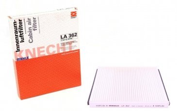 Купить LA 362 MAHLE Салонный фильтр (фильтр-патрон) Lacetti (1.4, 1.6, 1.8, 2.0)