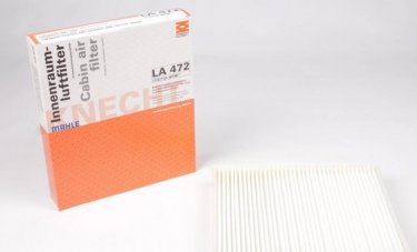 Купить LA 472 MAHLE Салонный фильтр (фильтр-патрон) Трекер (1.4, 1.6, 1.7, 1.8)