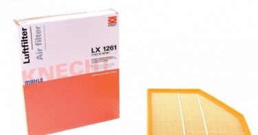 Купить LX 1261 MAHLE Воздушный фильтр  BMW E60 (E60, E61) (520 d, 535 d)
