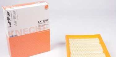 Купити LX 1652 MAHLE Повітряний фільтр  А Класс W169 (1.5, 1.7, 2.0)