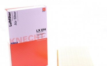 Купити LX 614 MAHLE Повітряний фільтр  Vectra B (1.6, 1.8, 2.0, 2.5, 2.6)