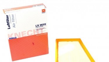 Купити LX 957/2 MAHLE Повітряний фільтр  Megane (2, 3) (1.5, 1.6)