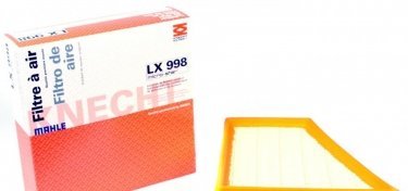 Купити LX 998 MAHLE Повітряний фільтр  Fabia (1.0, 1.2, 1.4)