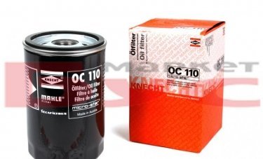 Купить OC 110 MAHLE Масляный фильтр (накручиваемый)