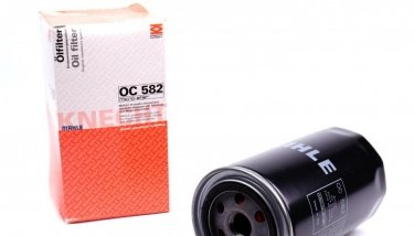 Масляний фільтр OC 582 MAHLE – (накручуваний) фото 1