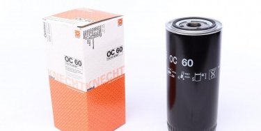 Масляный фильтр OC 60 MAHLE – (накручиваемый) фото 1