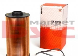 Масляний фільтр OX 152/1D MAHLE – (фильтр-патрон) фото 1