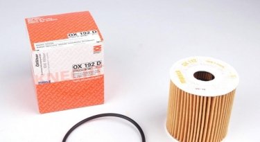 Купить OX 192D MAHLE Масляный фильтр (фильтр-патрон) Almera V10 2.2 Di
