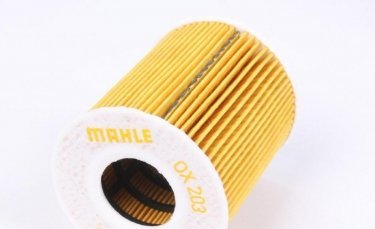 Масляний фільтр OX 203D MAHLE – (фильтр-патрон) фото 2