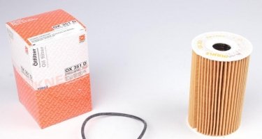 Масляный фильтр OX 351D MAHLE – (фильтр-патрон) фото 1