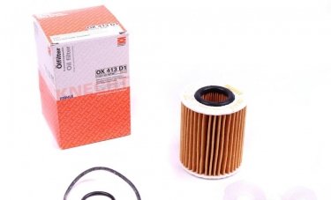 Купить OX 413D1 MAHLE Масляный фильтр (фильтр-патрон) Аурис (2.0 D-4D, 2.2 D)