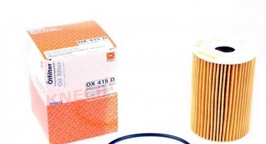 Масляный фильтр OX 415D MAHLE – (фильтр-патрон) фото 1