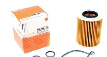 Купити OX 437D MAHLE Масляний фільтр (фильтр-патрон)