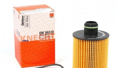 Масляный фильтр OX 553D MAHLE – (фильтр-патрон) фото 1