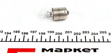 Лампа 24V R10W24V 10W BA15s (кор.код. R10W 24 HD) (производство) 004069100000 MAGNETI MARELLI фото 2