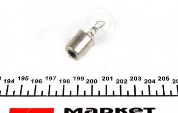 Лампа накаливания P21W 12V 21W BA15d (производство) 008506100000 MAGNETI MARELLI фото 2