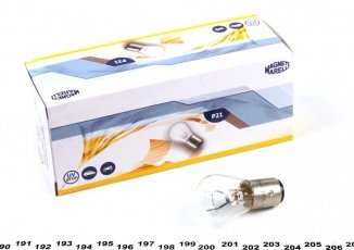 Купити 008528100000 MAGNETI MARELLI - Лампа розжарювання P21/5W 12V BAY15d (виробництво)