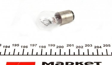 Лампа накаливания, фонарь сигнала торможения (производство кор.код. P21 5W 008567100000 MAGNETI MARELLI фото 2